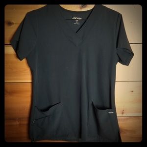 Black Jockey Scrub Top Medium
